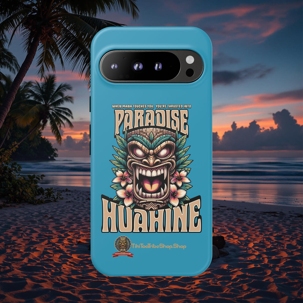 Huahine – Coque Antichoc Premium Tiki Fenua