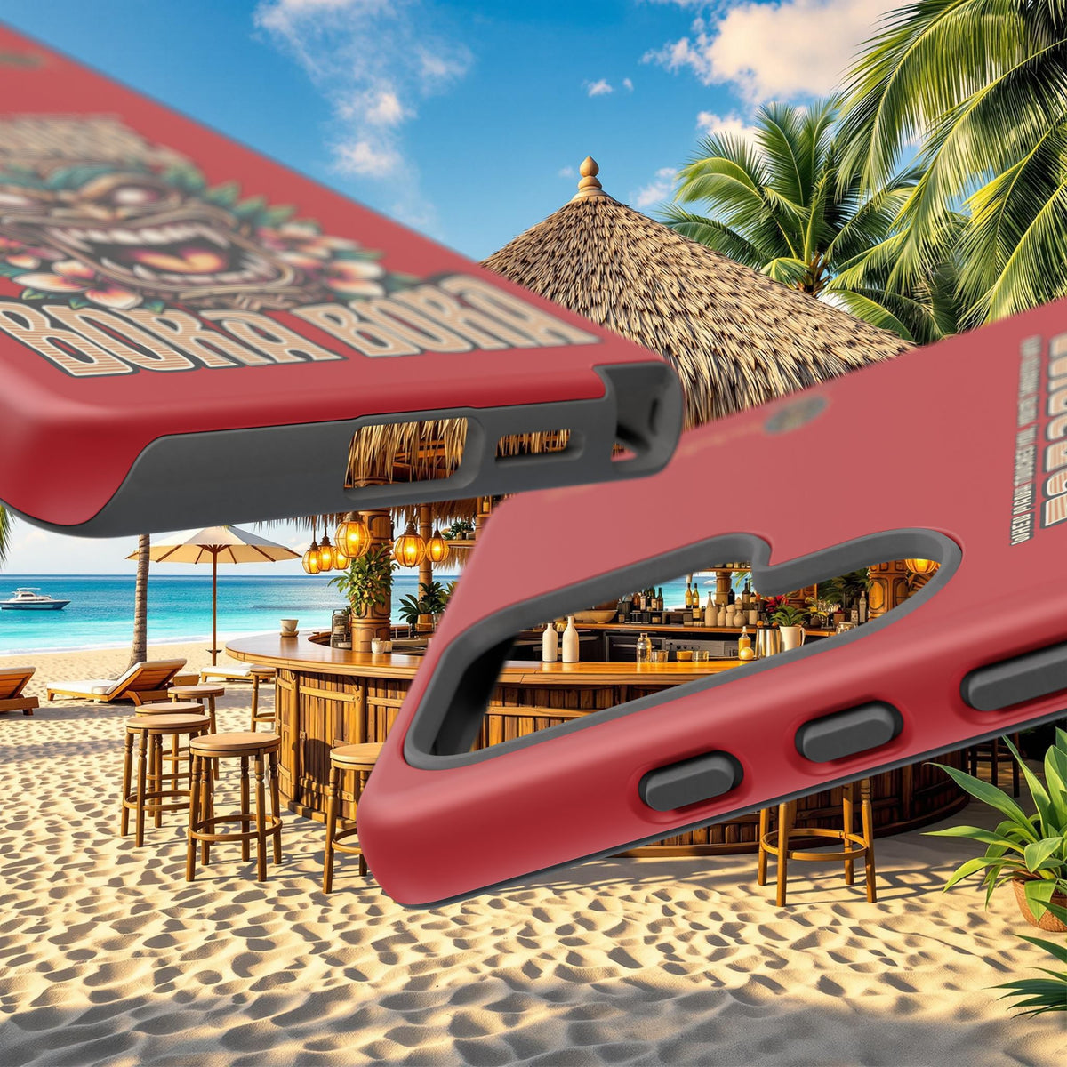 Bora Bora – Coque Antichoc Premium Tiki Élégance