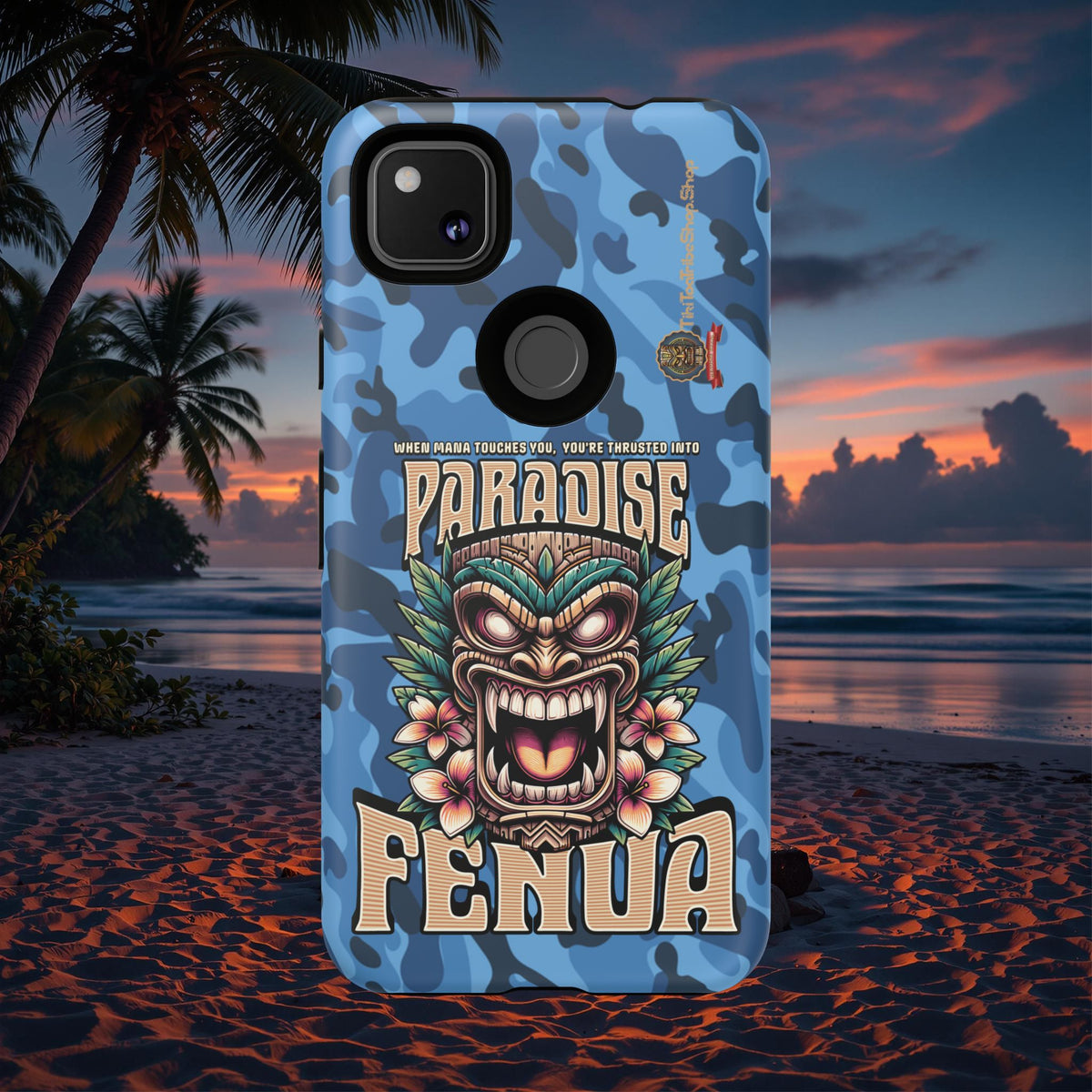 Fenua Guardian – Coque Antichoc Art Polynésien