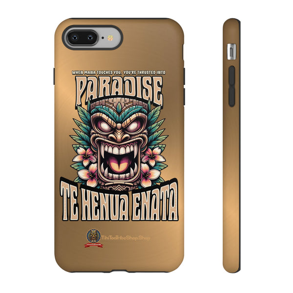 Te Henua Enata – Coque Antichoc Tiki Ancestral & Puissant