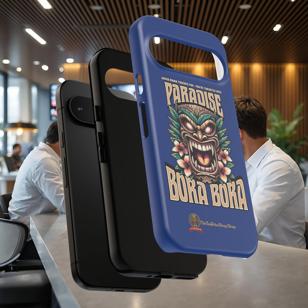 Bora Bora – Coque Antichoc Premium Tiki Élégance