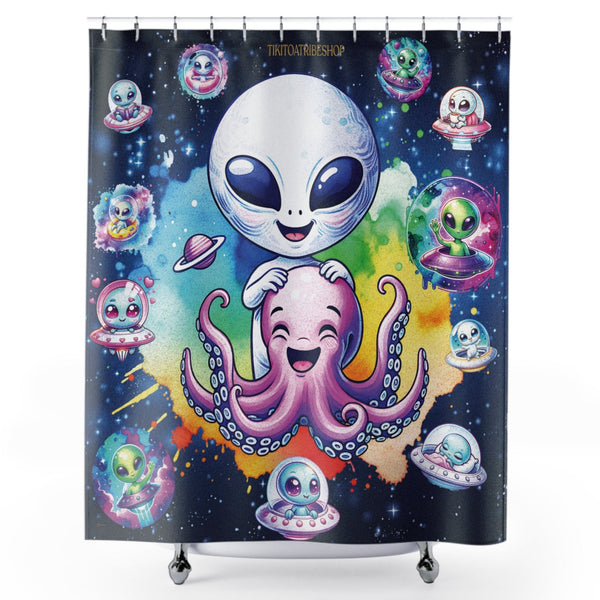 Câlin Cosmique - Alien, Poulpe & Bébé Aliens Adorables