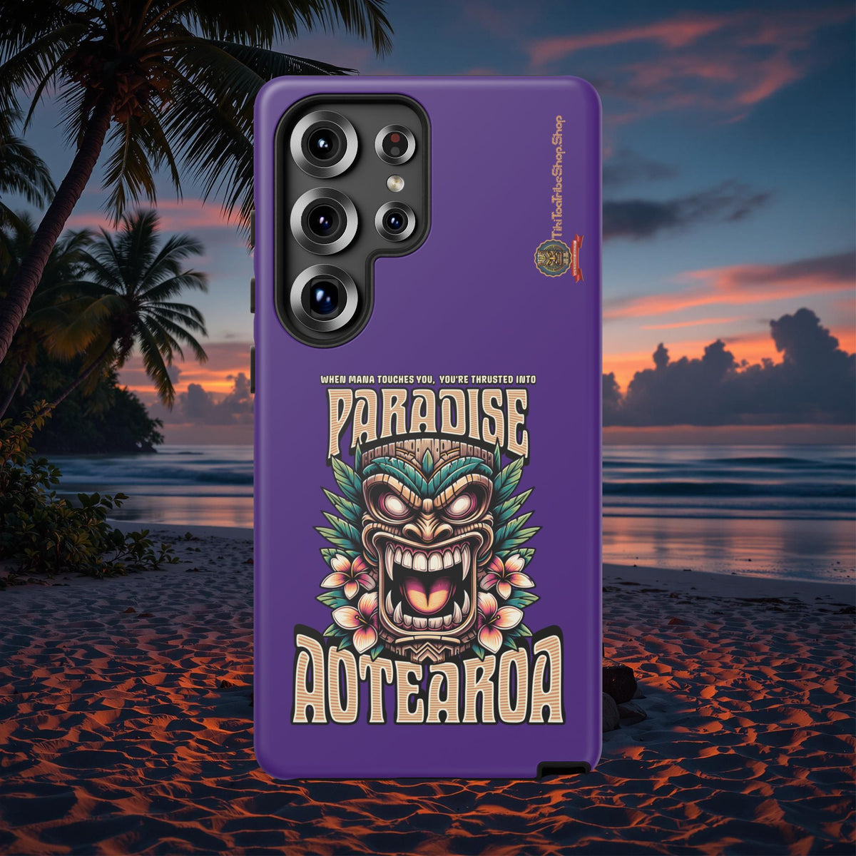 Aotearoa – Tiki Maori &amp; Ancestral Mana Shockproof Case
