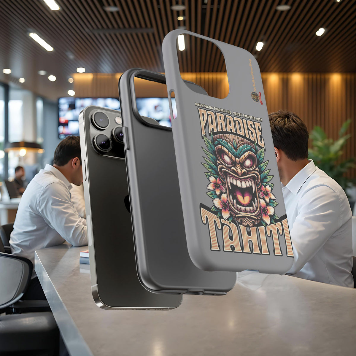 Tahiti – Coque Antichoc Premium Tiki Royal