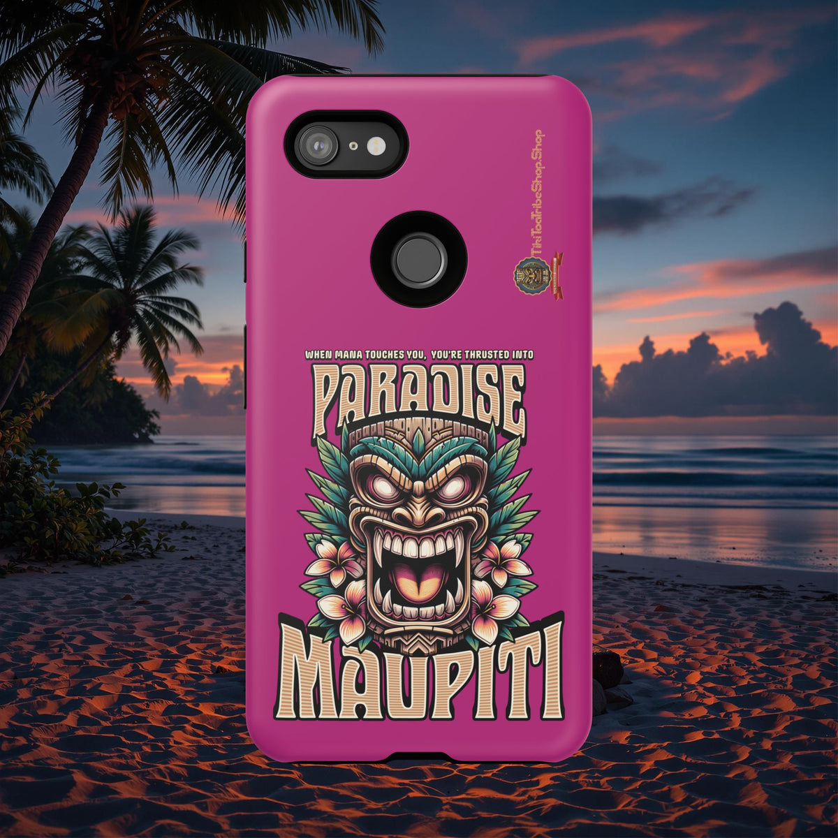 Maupiti Spirit – Coque Tiki Sauvage & Tropicale