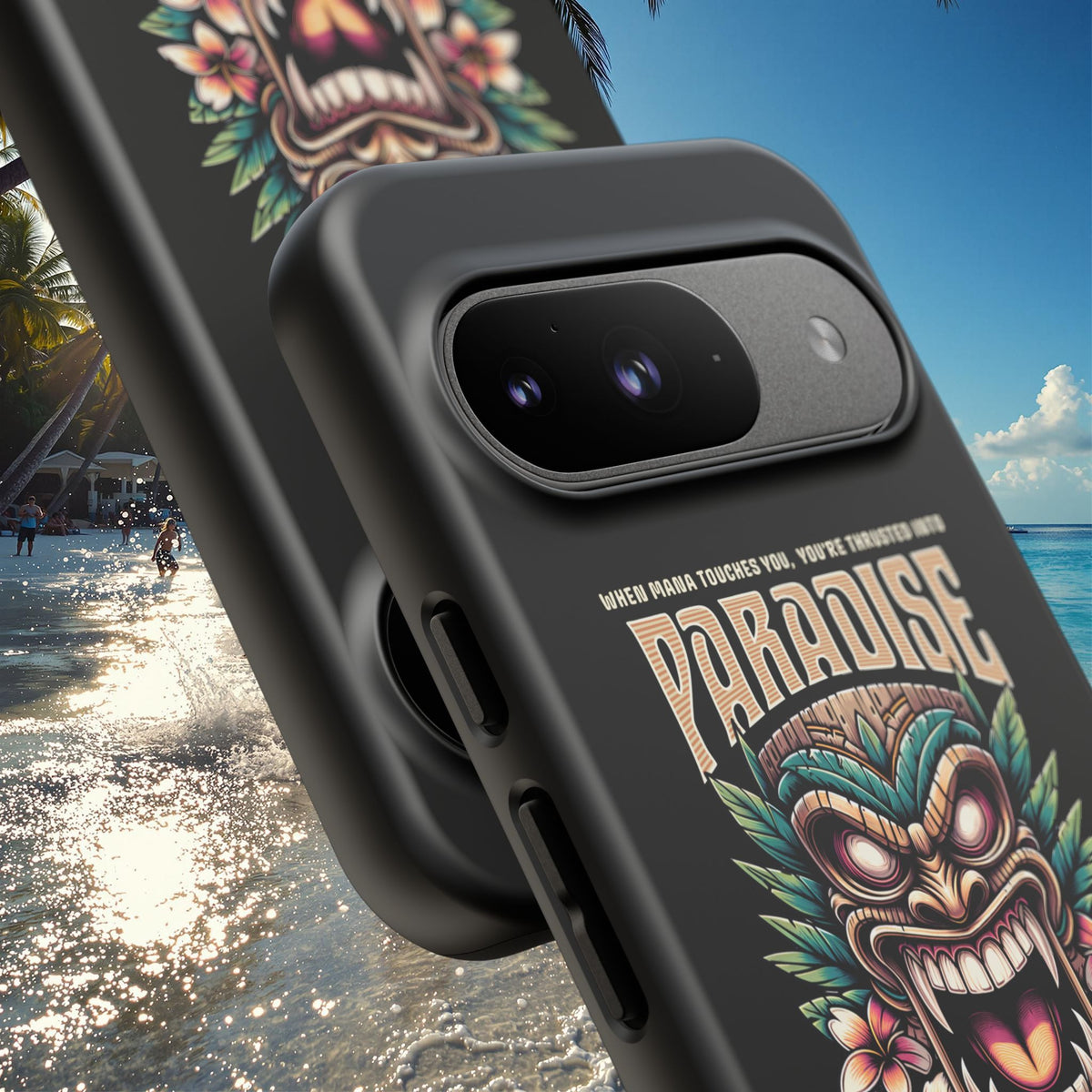 Bora Bora – Premium Tiki Elegance Shockproof Case