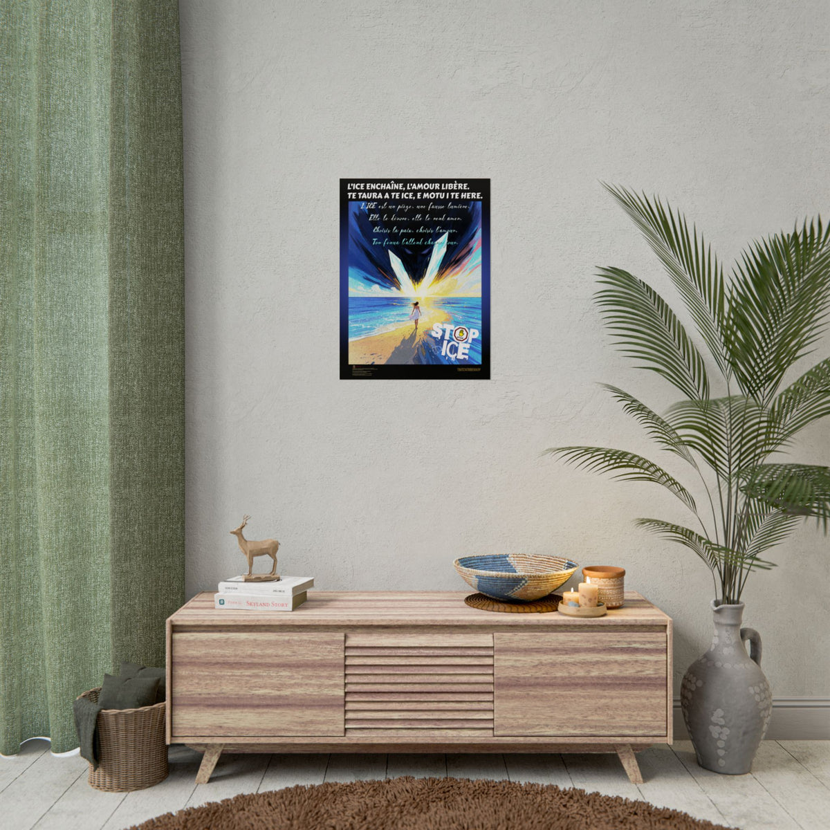 Posters Anti-ICE Polynésie – Affiches de Sensibilisation Contre la Drogue “Paruru i te ora – Brisons les chaînes de l’ICE”