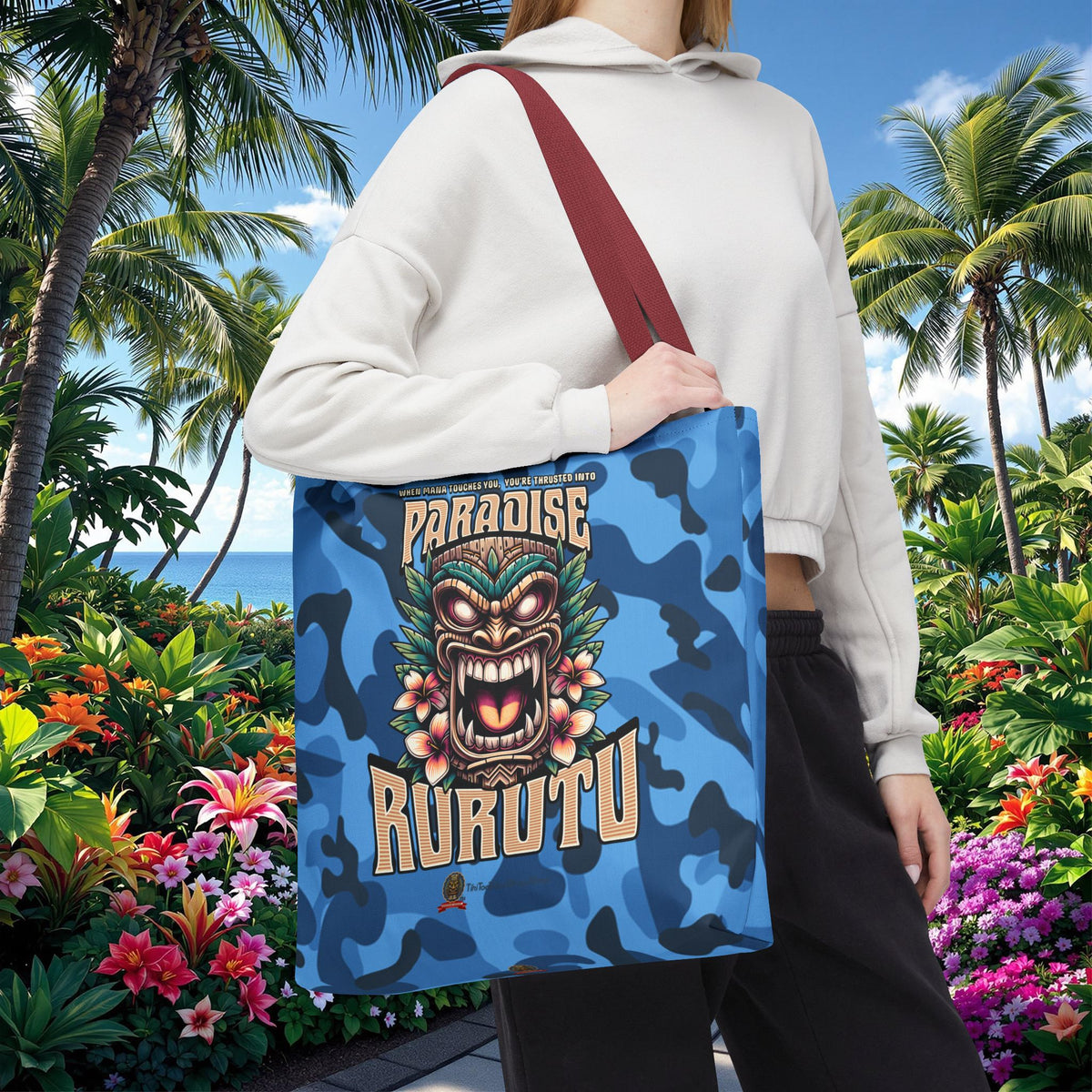 Tote Bag - 'Paradise Rurutu'