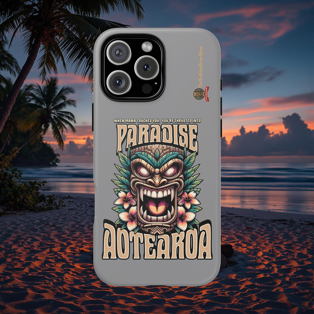 Aotearoa – Coque Antichoc Tiki Maori & Mana Ancestral