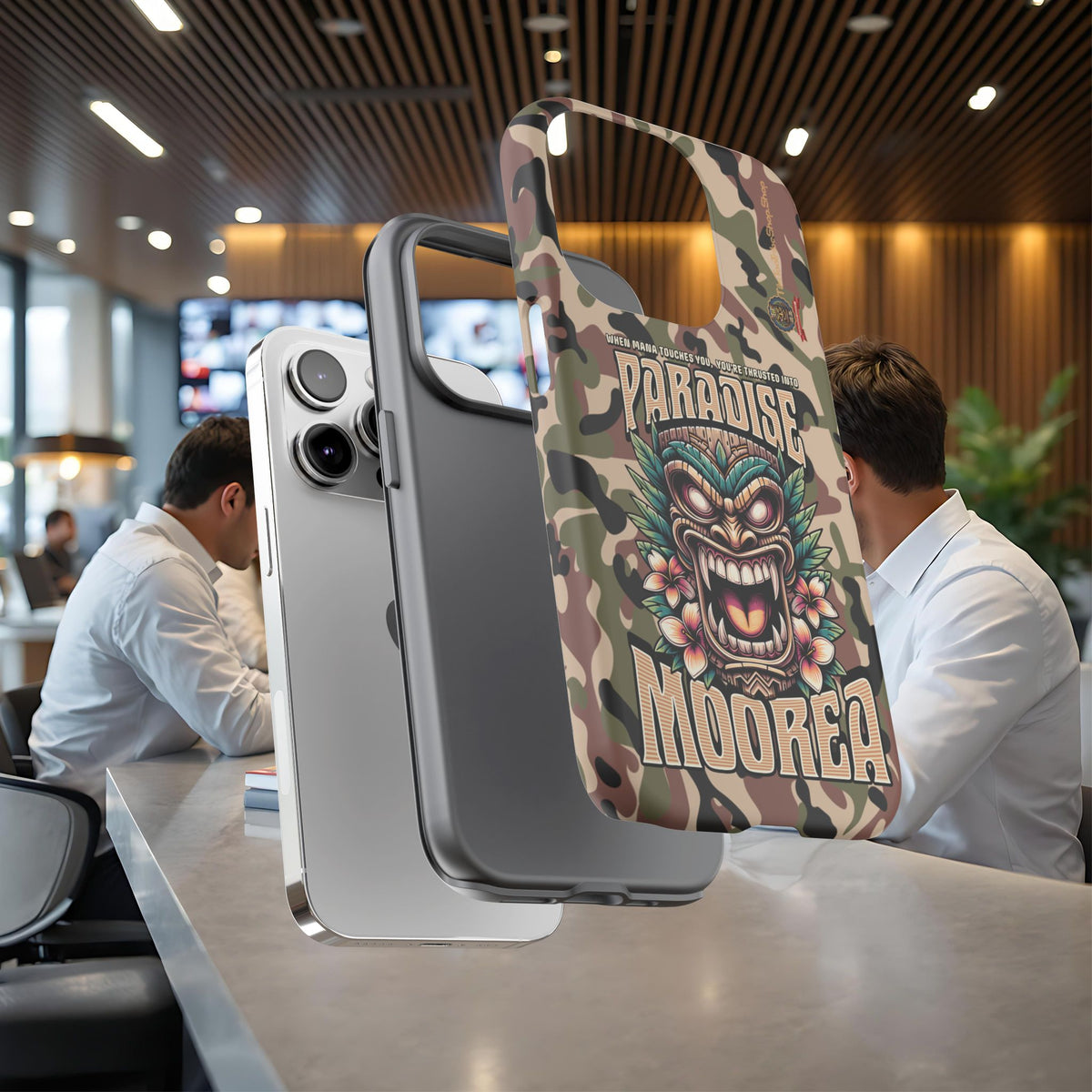 Moorea – Premium Tiki Fenua Shockproof Case