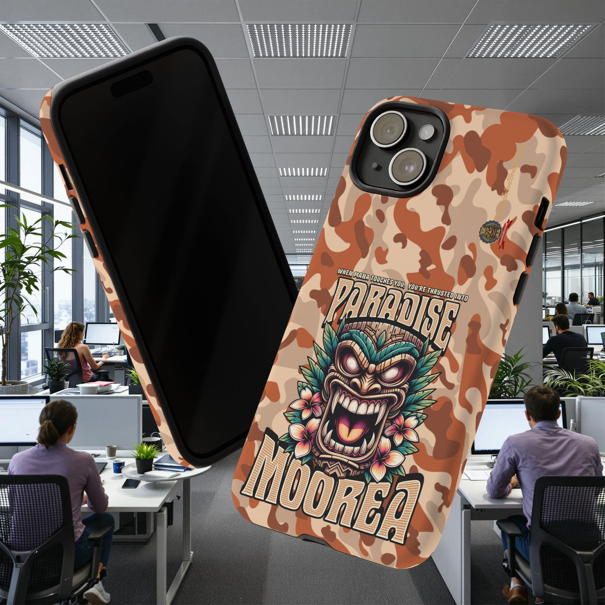 Moorea – Premium Tiki Fenua Shockproof Case