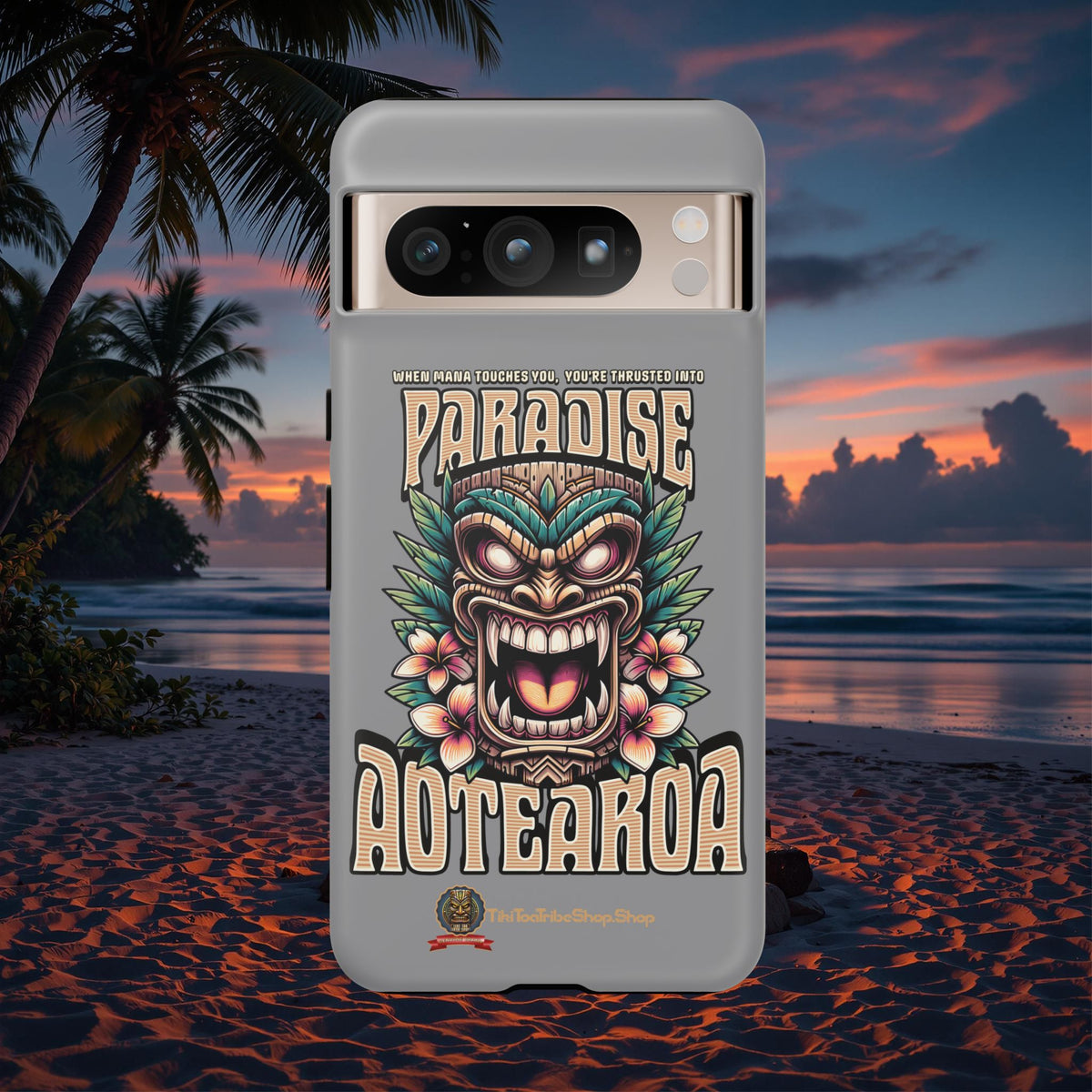 Aotearoa – Coque Antichoc Tiki Maori & Mana Ancestral