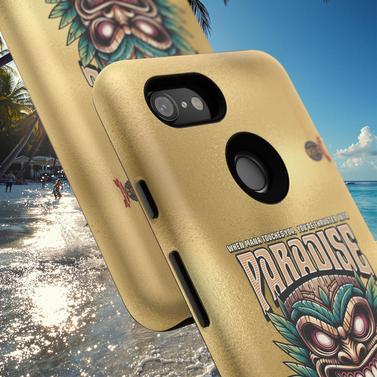 Tahiti – Coque Antichoc Premium Tiki Royal