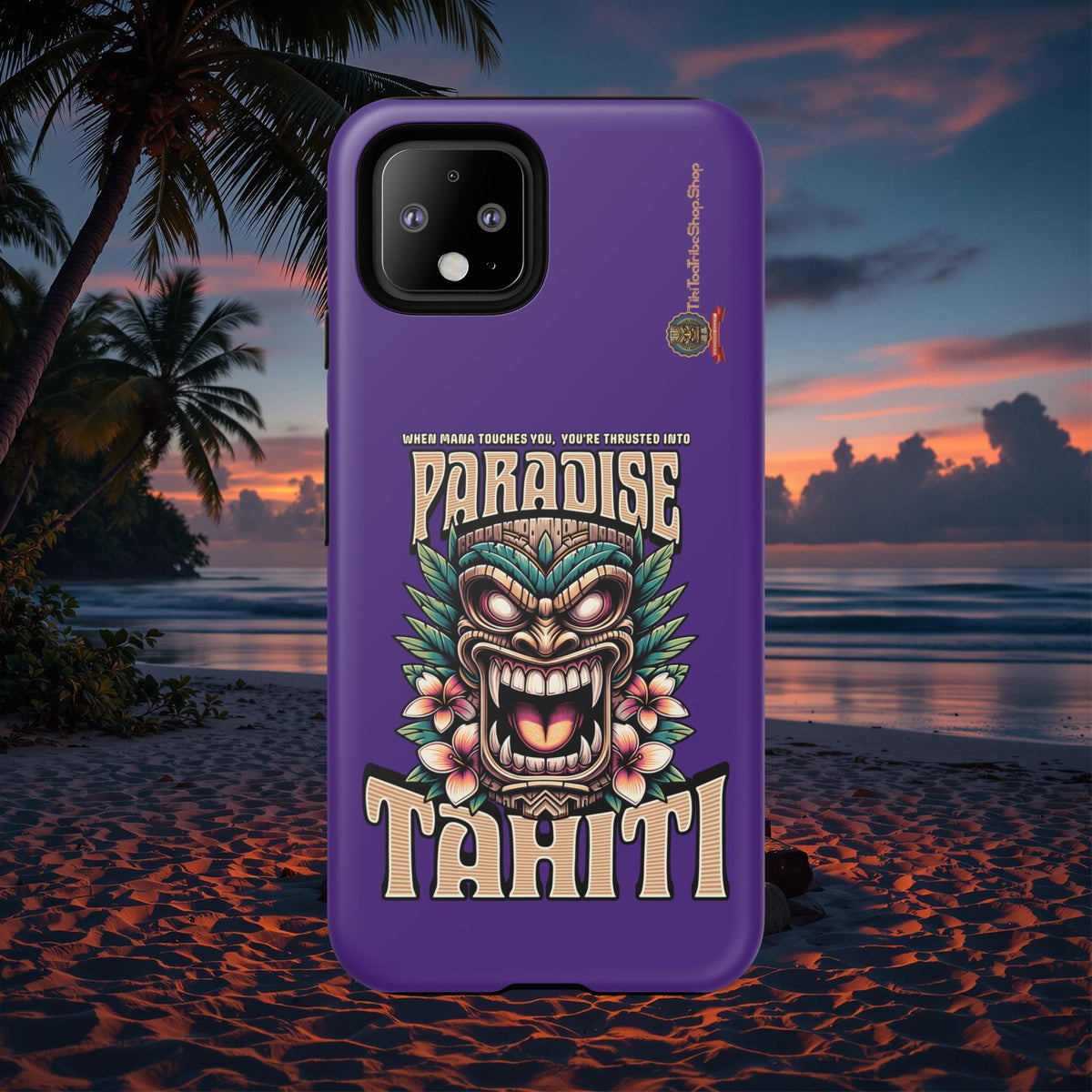 Tahiti – Coque Antichoc Premium Tiki Royal