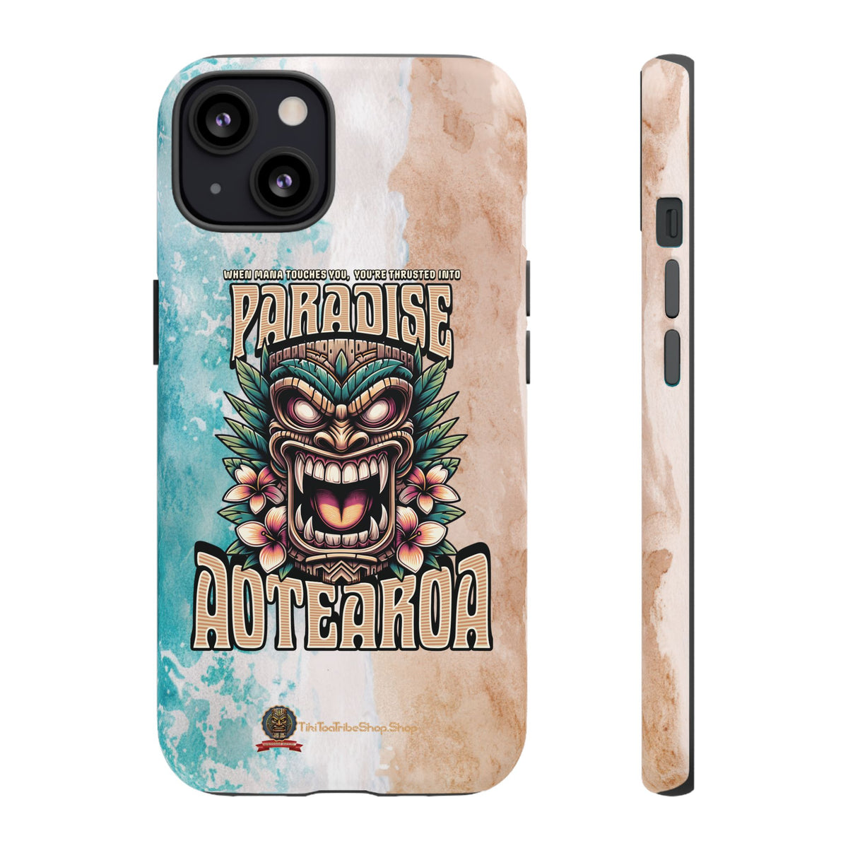 Aotearoa – Coque Antichoc Tiki Maori & Mana Ancestral