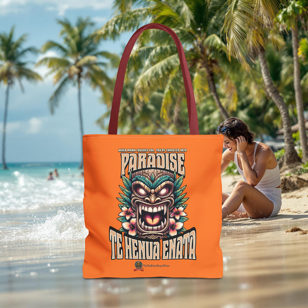 TE HENUA ENATA PARADISE Tote Bag