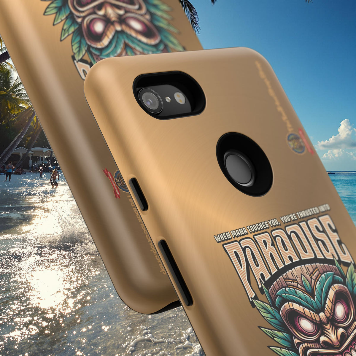 Bora Bora – Coque Antichoc Premium Tiki Élégance