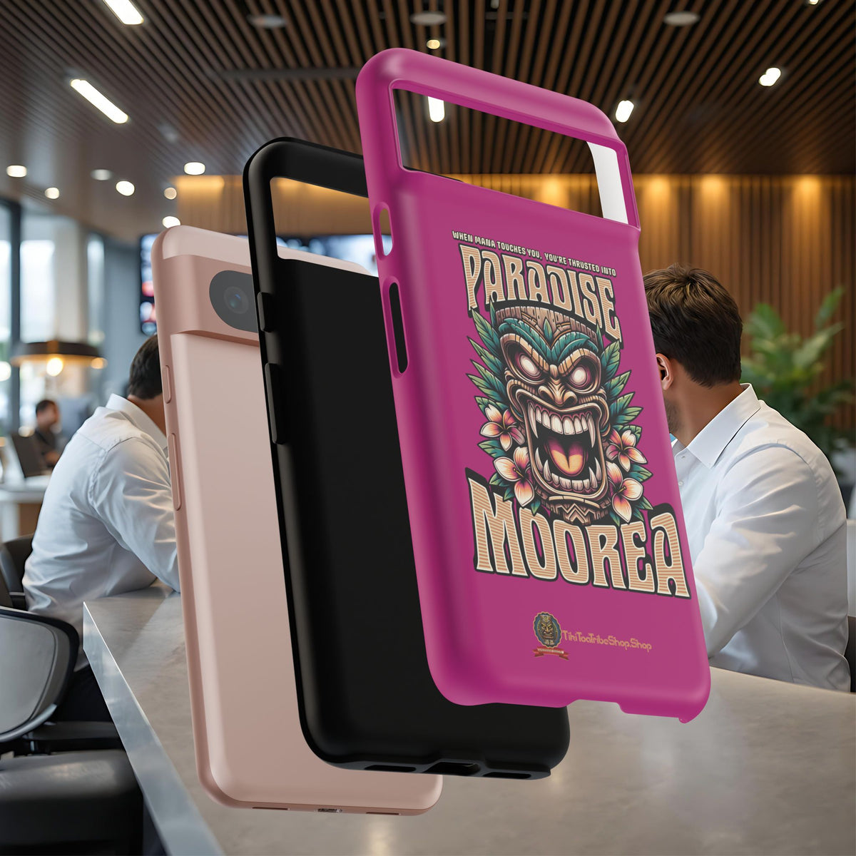 Moorea – Coque Antichoc Premium Tiki Fenua
