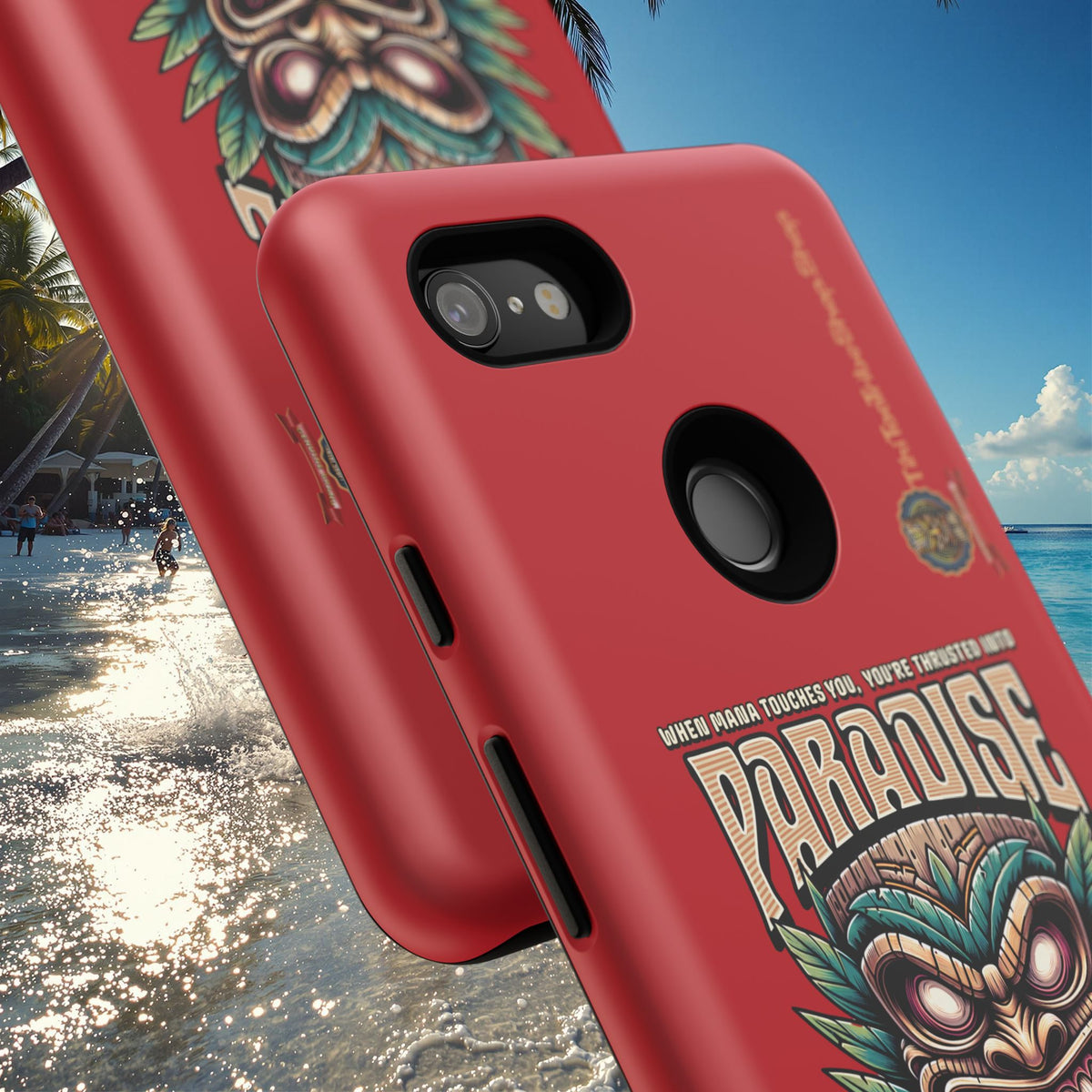 Fenua Guardian – Coque Antichoc Art Polynésien