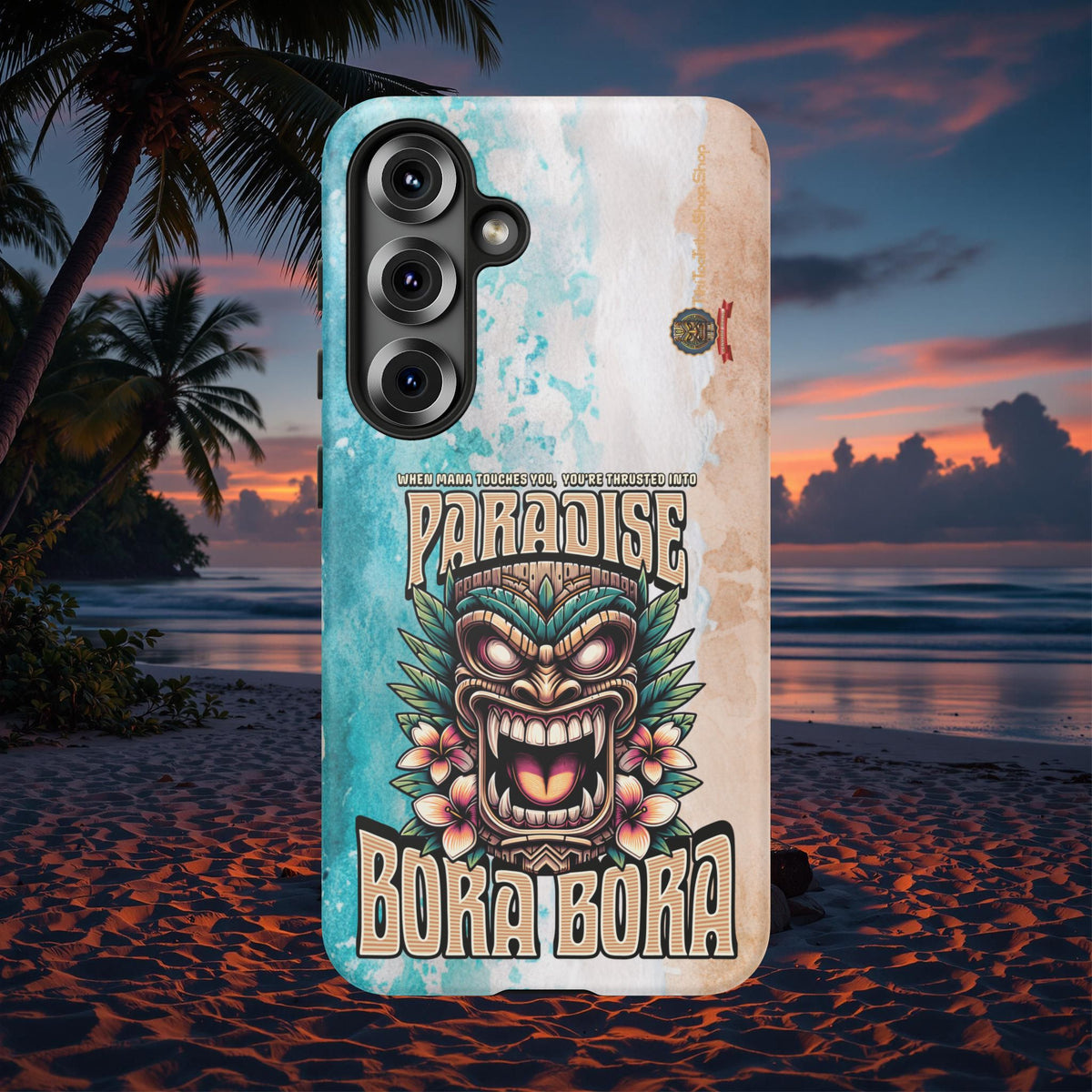 Bora Bora – Coque Antichoc Premium Tiki Élégance