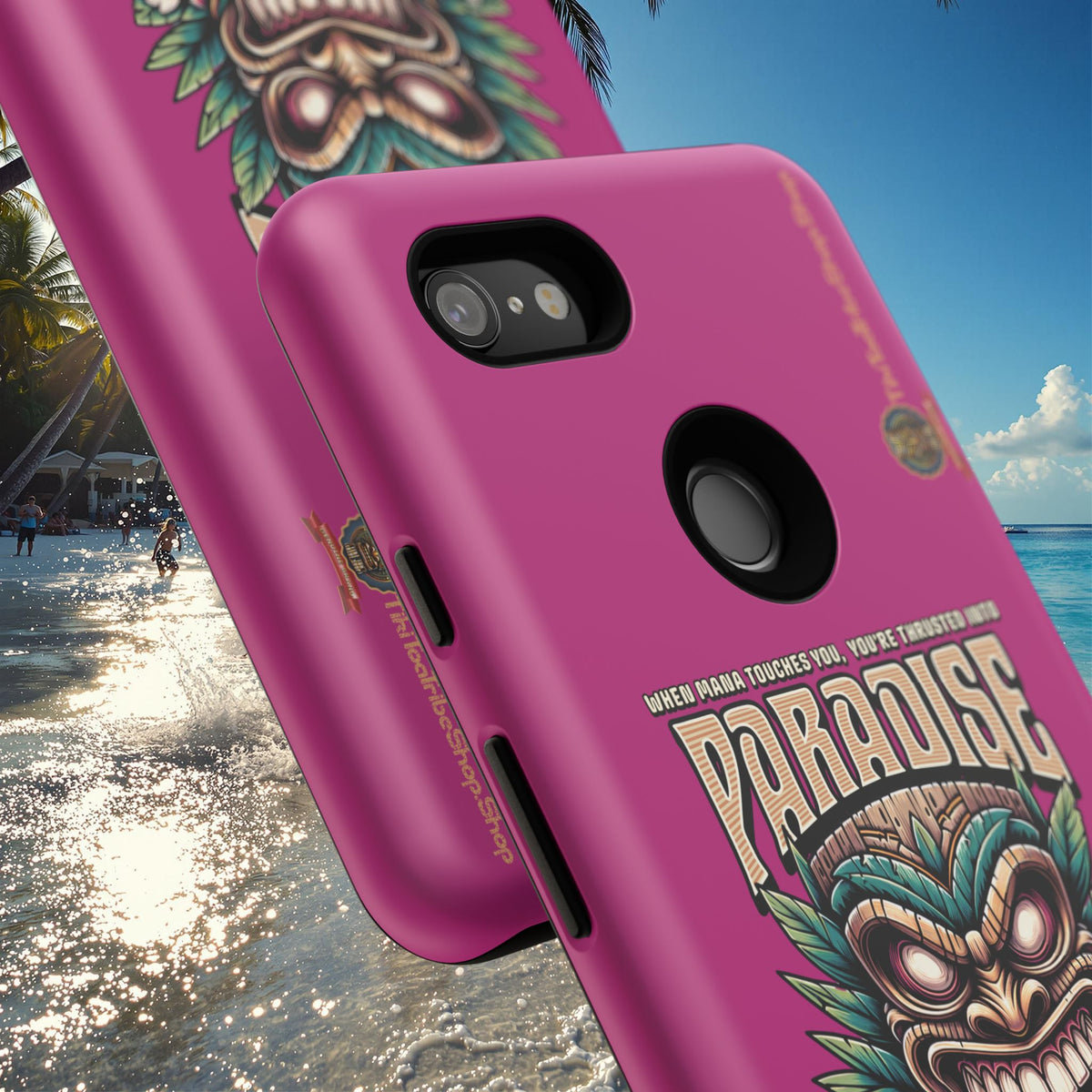 Aotearoa – Coque Antichoc Tiki Maori & Mana Ancestral