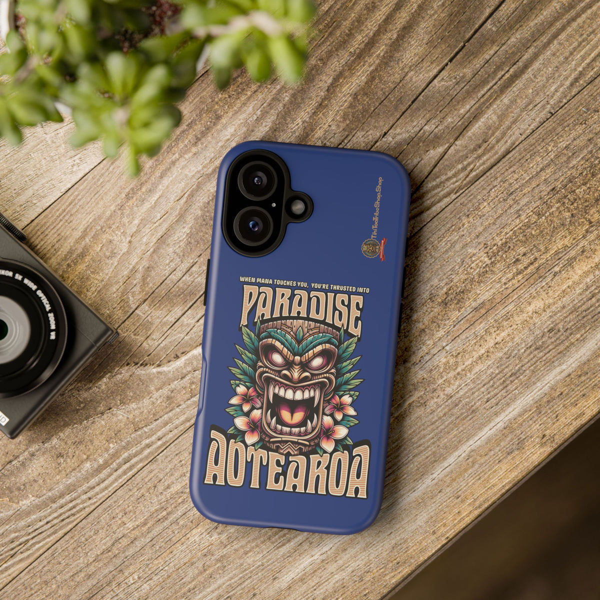 Aotearoa – Coque Antichoc Tiki Maori & Mana Ancestral