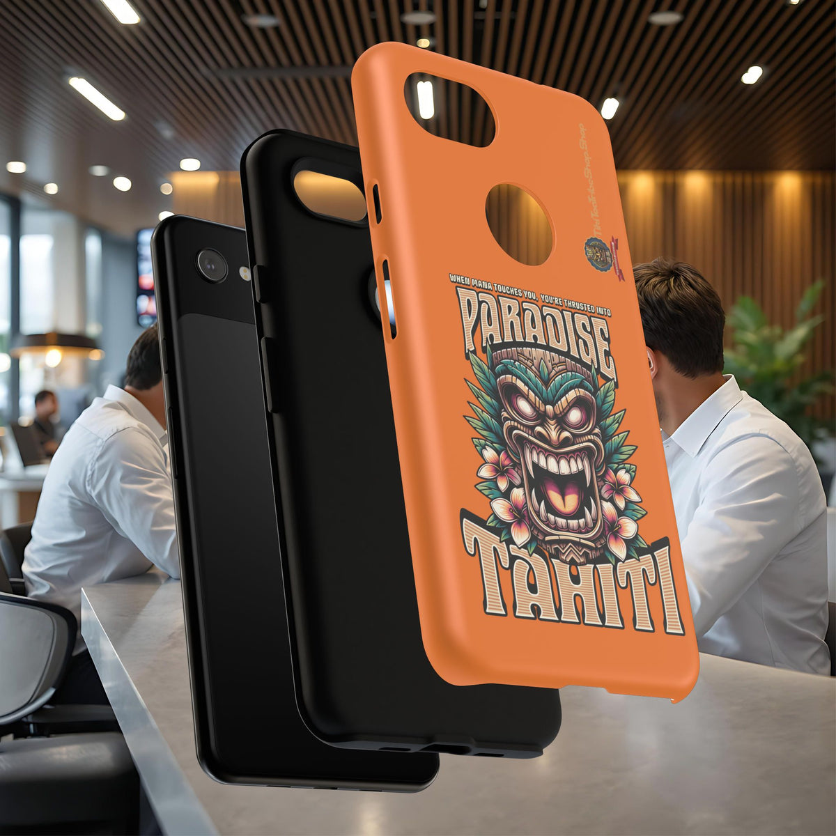 Tahiti – Coque Antichoc Premium Tiki Royal