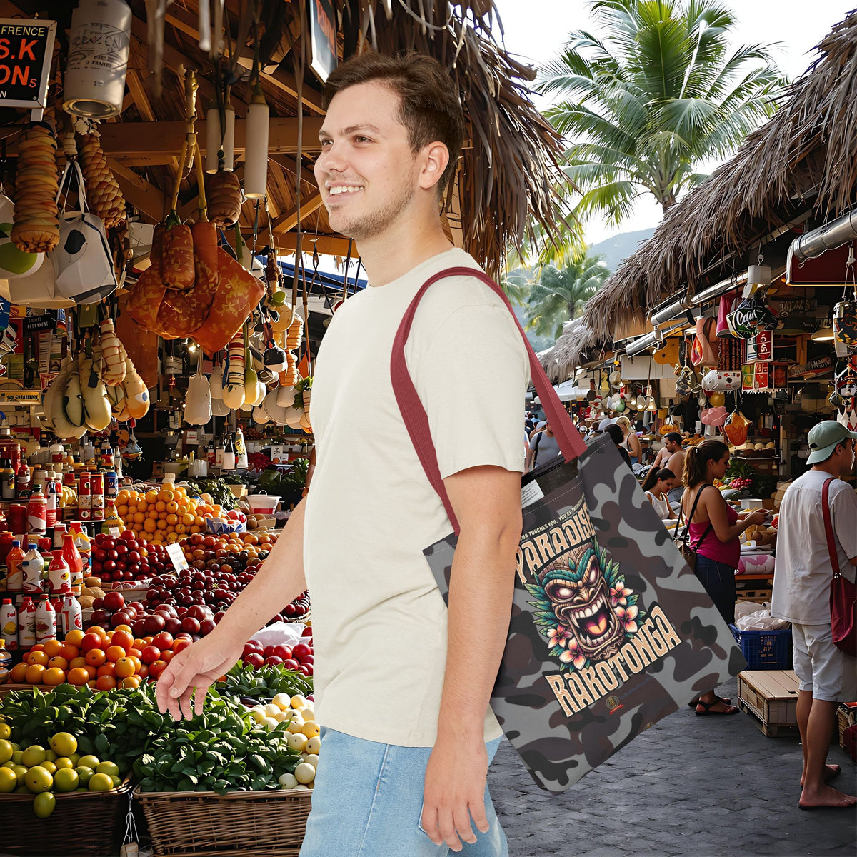 Tote Bag - 'Paradise Rarotonga'