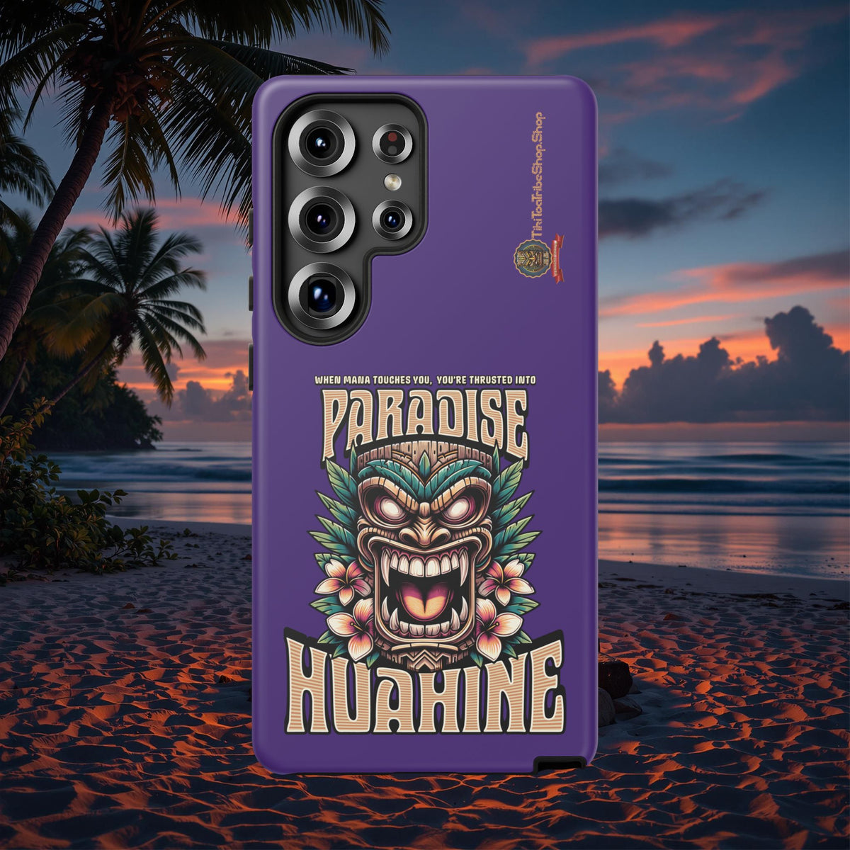Huahine – Coque Antichoc Premium Tiki Fenua