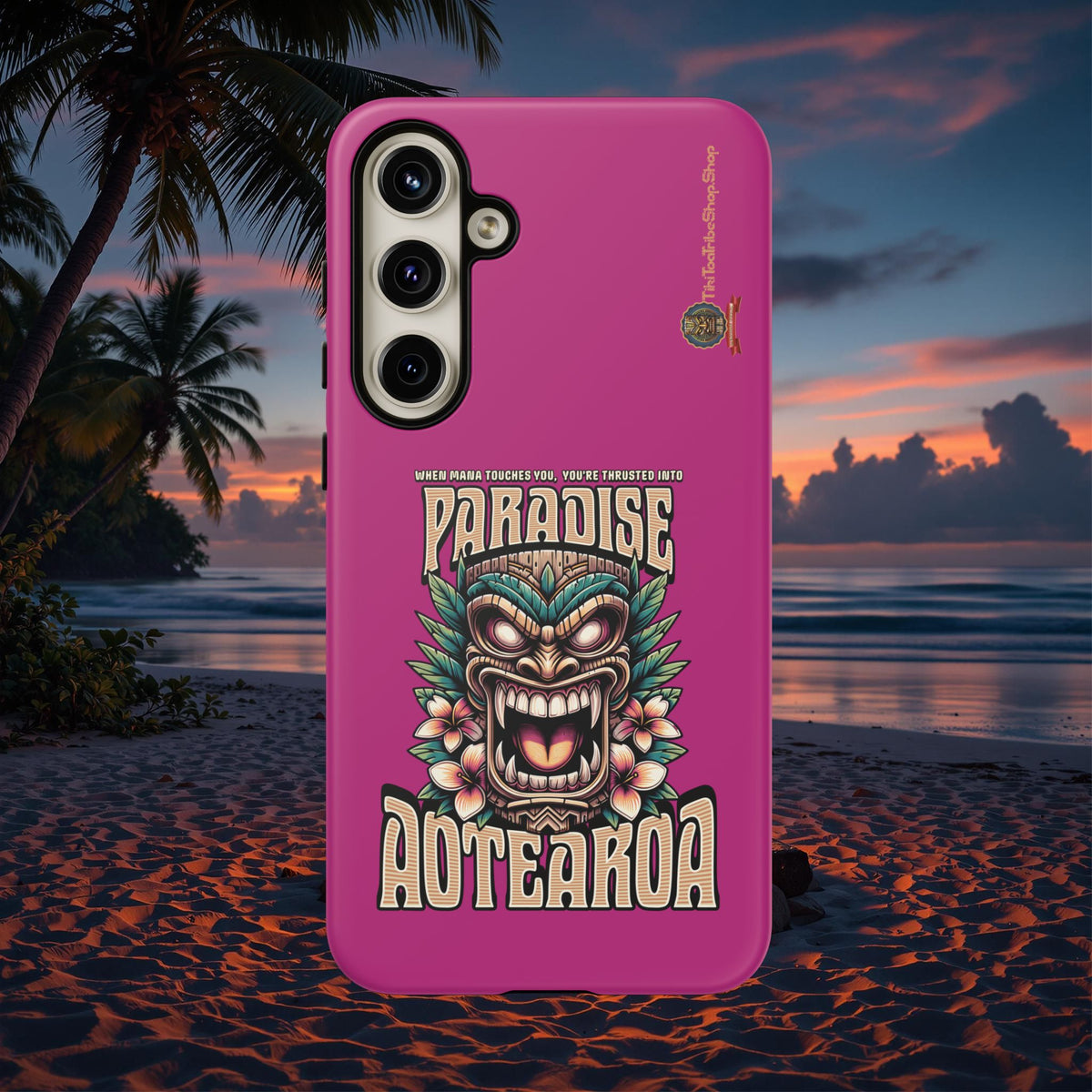 Aotearoa – Coque Antichoc Tiki Maori & Mana Ancestral