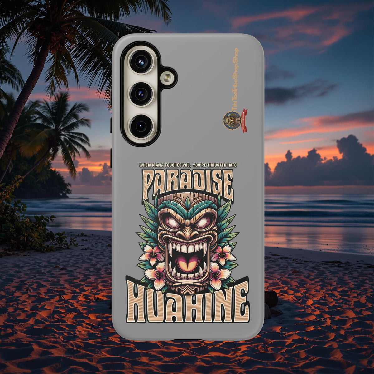 Huahine – Coque Antichoc Premium Tiki Fenua