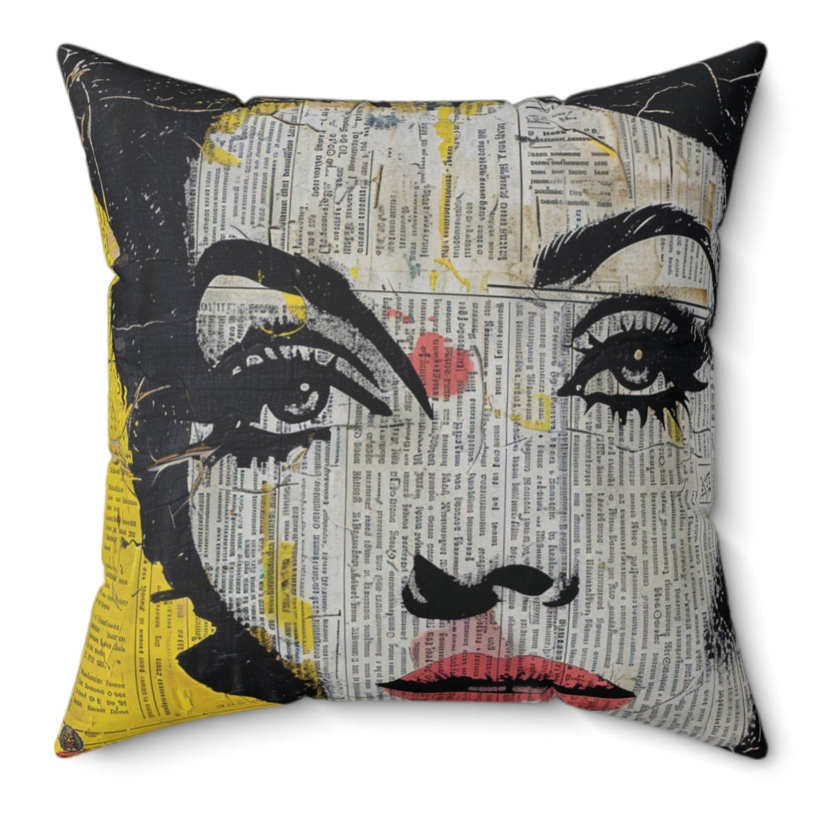 Pop Art Collage Magazine: Fragmented Elegance