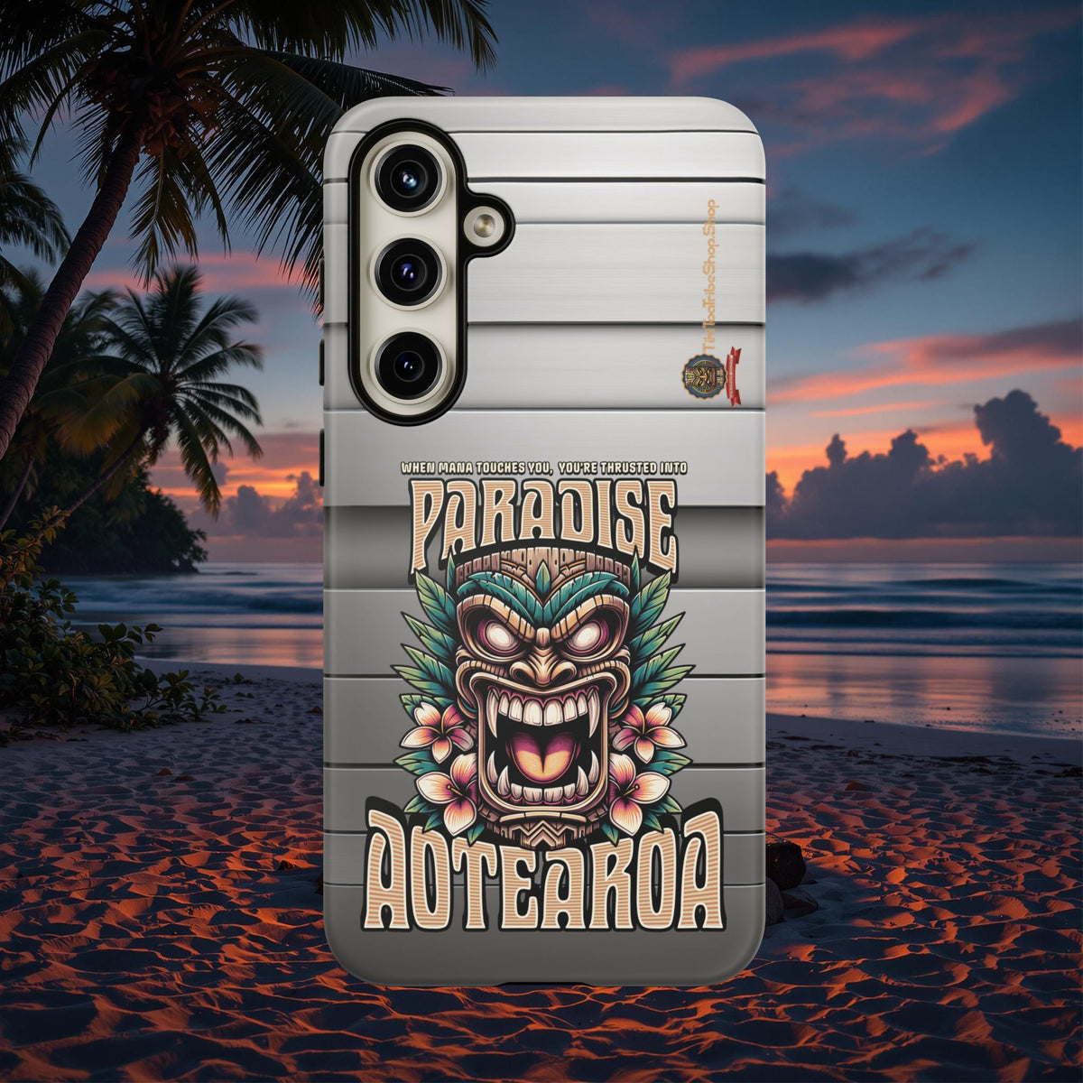 Aotearoa – Tiki Maori &amp; Ancestral Mana Shockproof Case