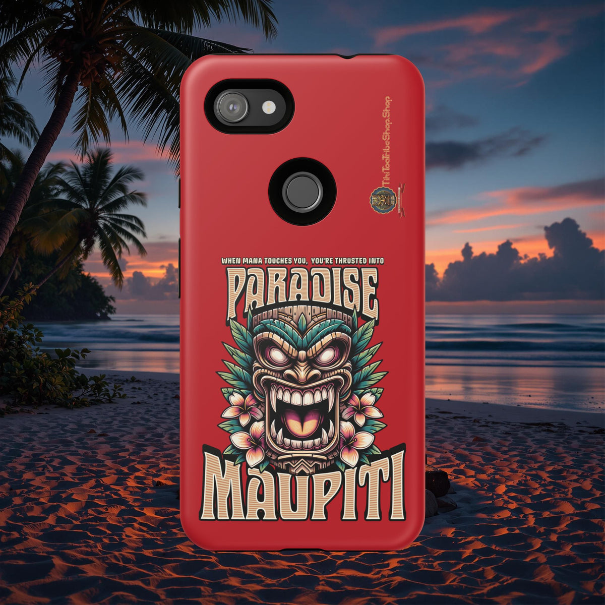 Maupiti Spirit – Coque Tiki Sauvage & Tropicale
