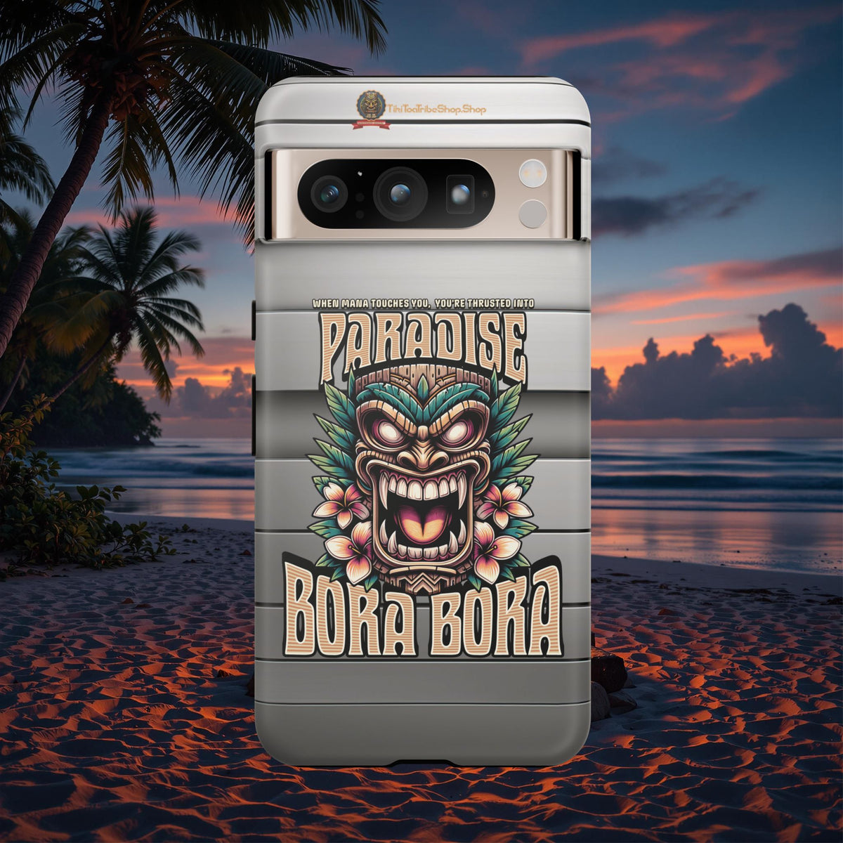 Bora Bora – Coque Antichoc Premium Tiki Élégance