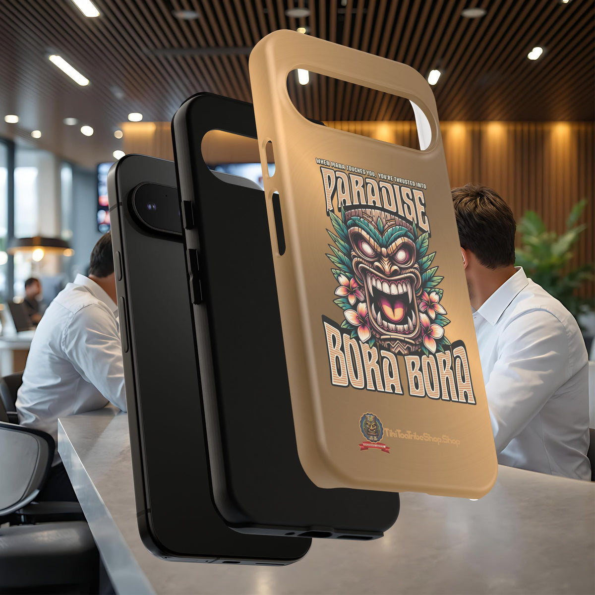 Bora Bora – Coque Antichoc Premium Tiki Élégance