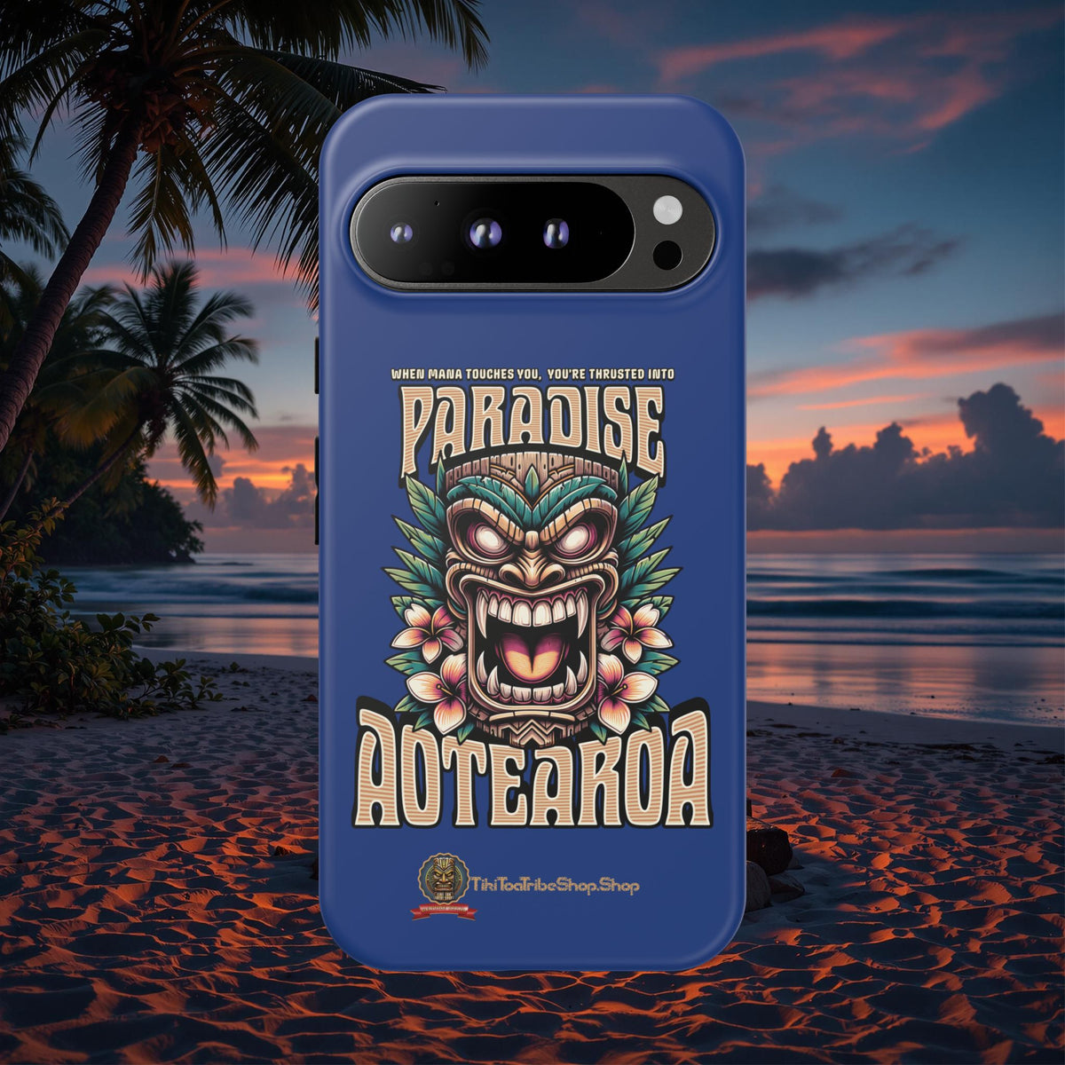 Aotearoa – Coque Antichoc Tiki Maori & Mana Ancestral