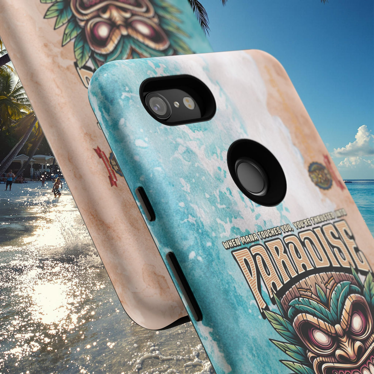 Fenua Guardian – Coque Antichoc Art Polynésien