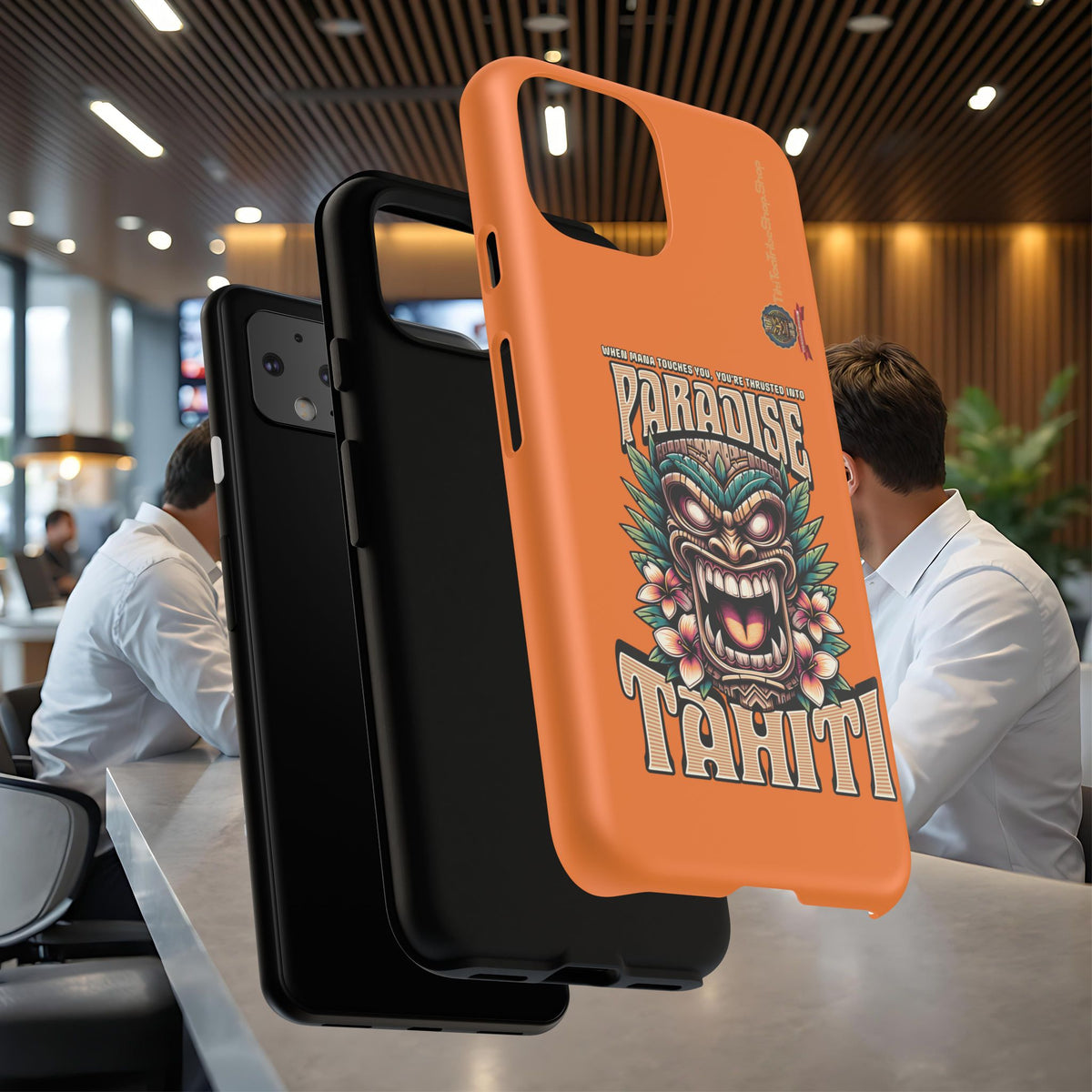 Tahiti – Coque Antichoc Premium Tiki Royal