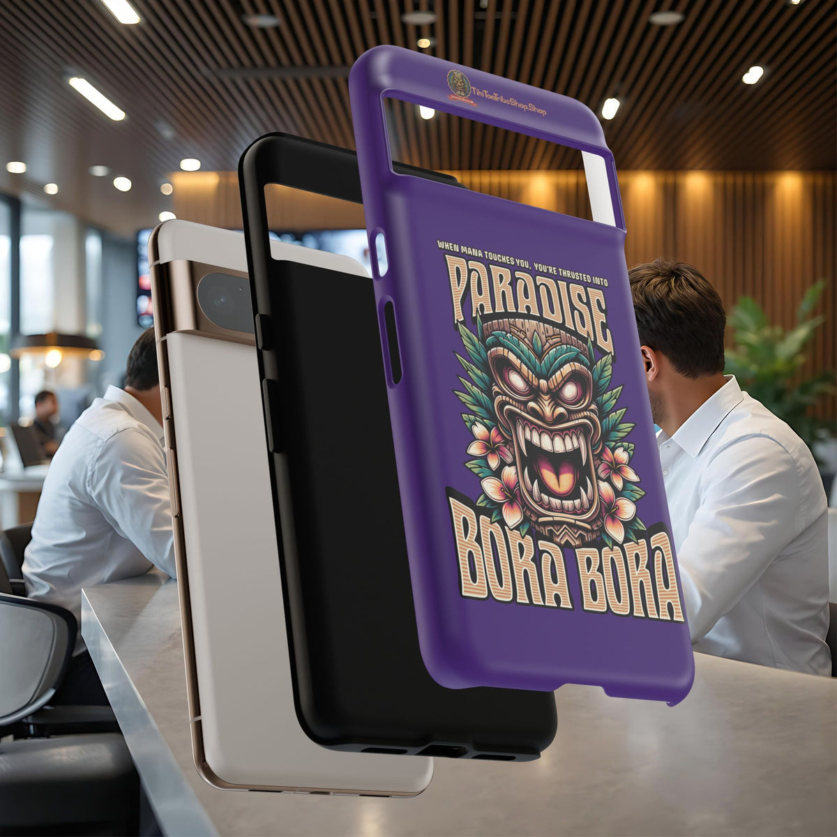 Bora Bora – Coque Antichoc Premium Tiki Élégance