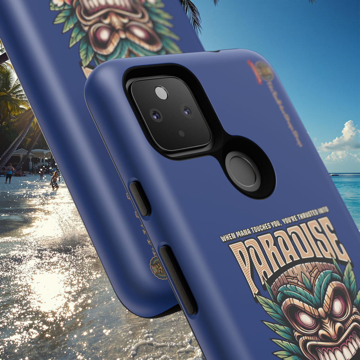 Tahiti – Coque Antichoc Premium Tiki Royal