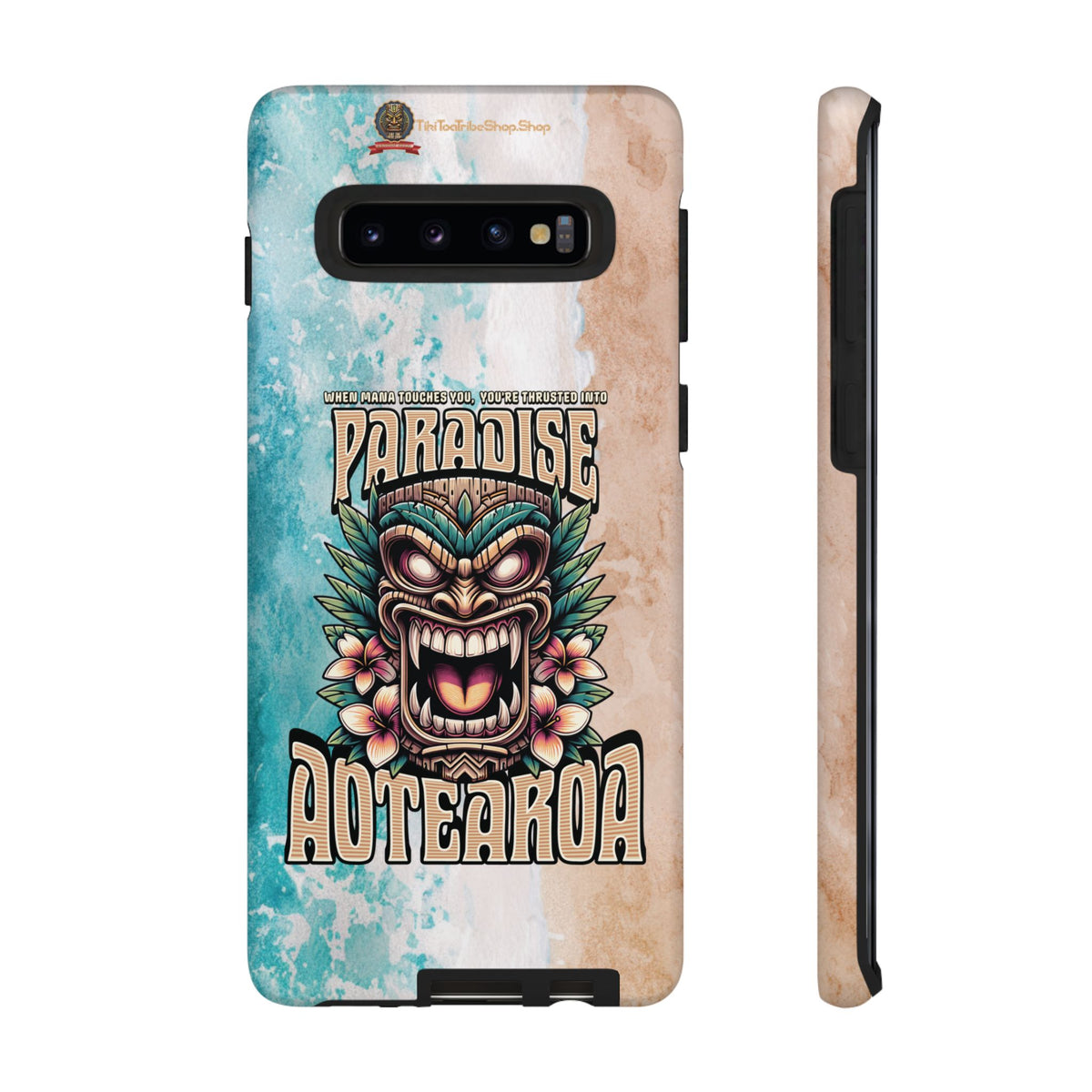 Aotearoa – Coque Antichoc Tiki Maori & Mana Ancestral