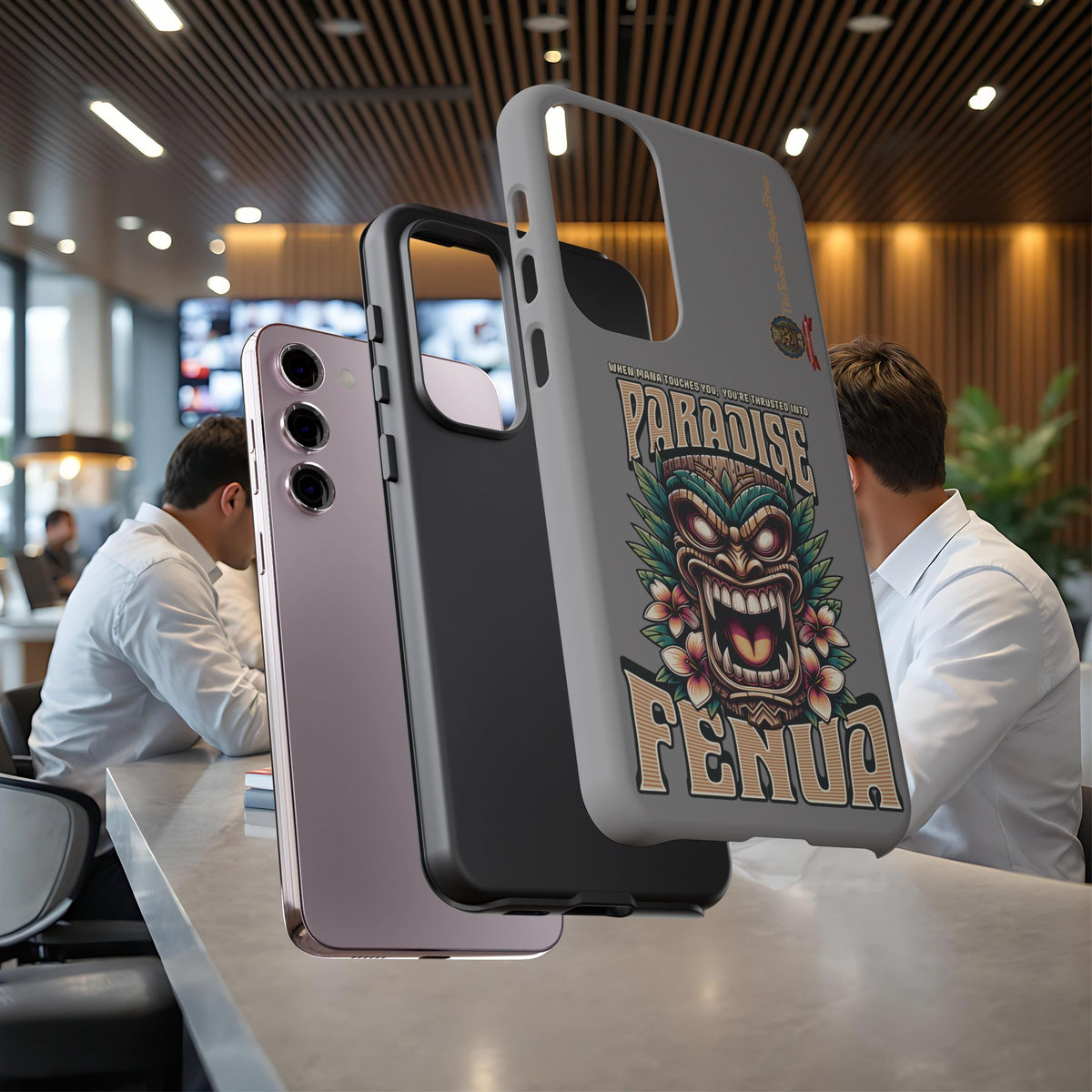Fenua Guardian – Coque Antichoc Art Polynésien