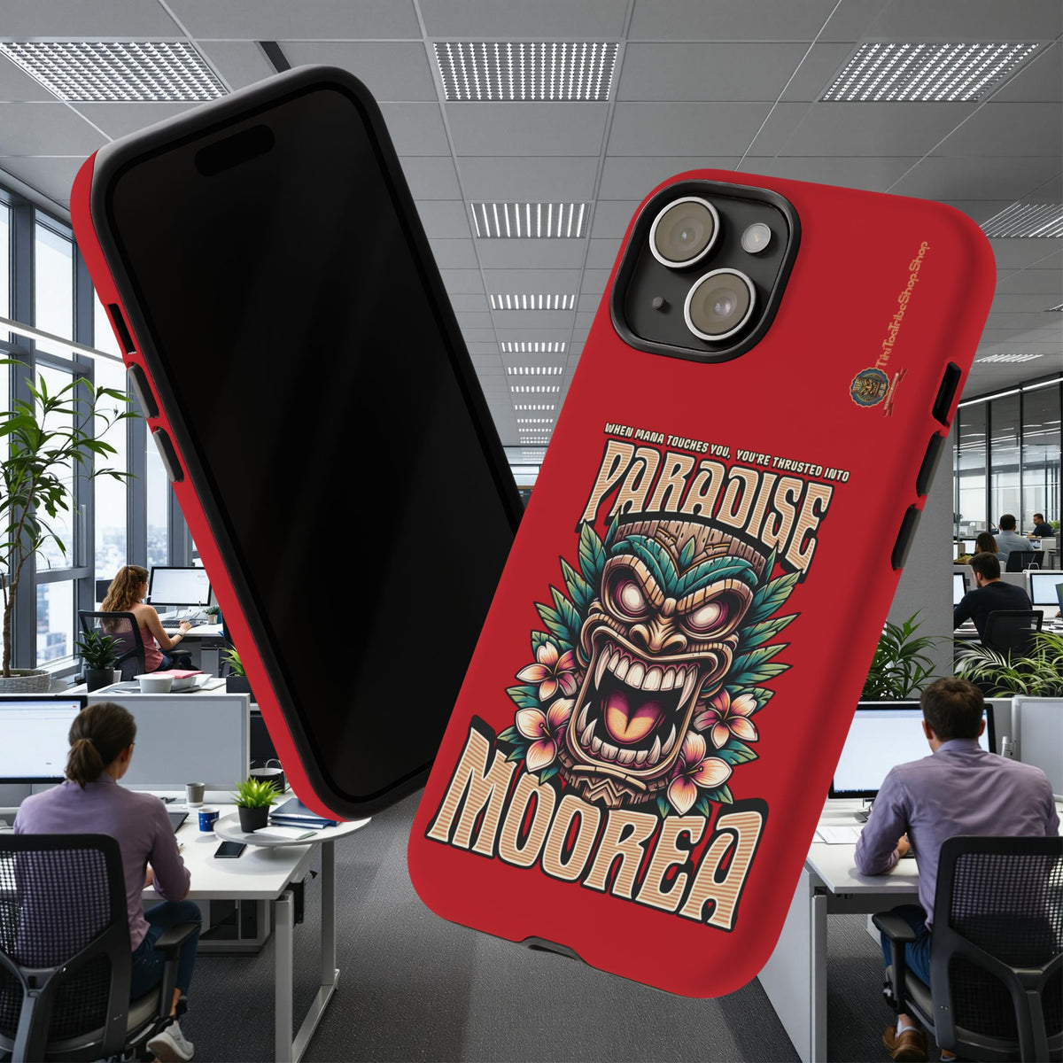 Moorea – Coque Antichoc Premium Tiki Fenua