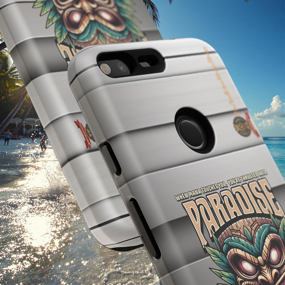 Bora Bora – Coque Antichoc Premium Tiki Élégance