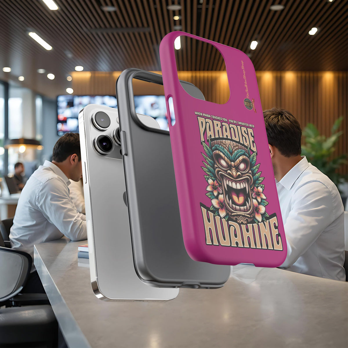 Huahine – Coque Antichoc Premium Tiki Fenua