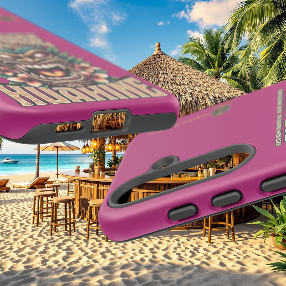 Huahine – Coque Antichoc Premium Tiki Fenua