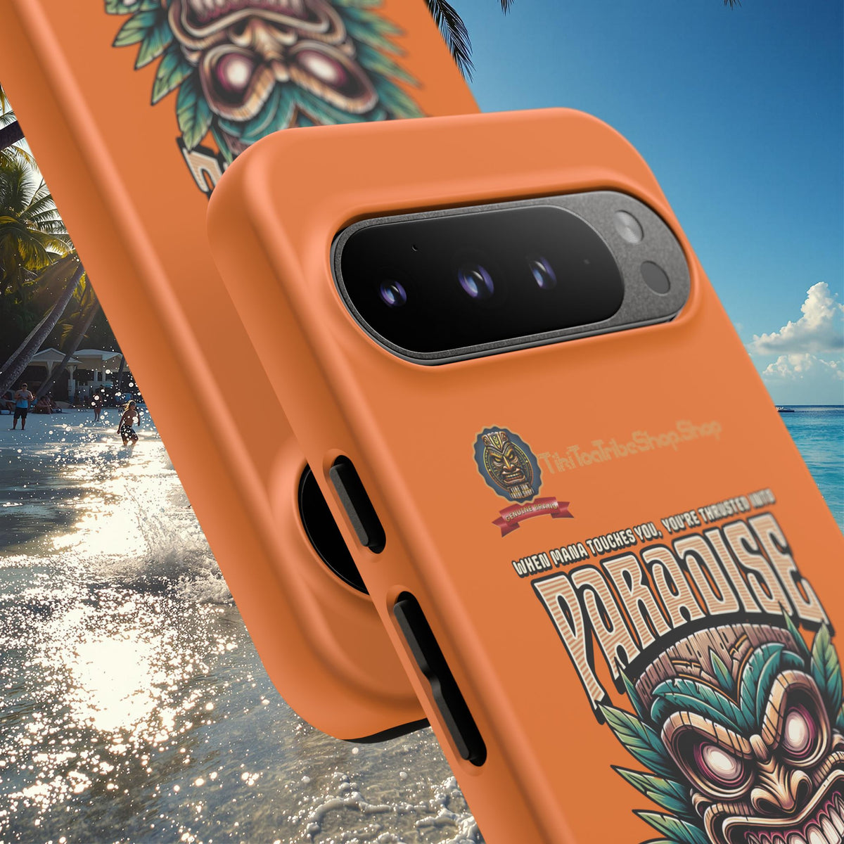 Tahiti – Coque Antichoc Premium Tiki Royal