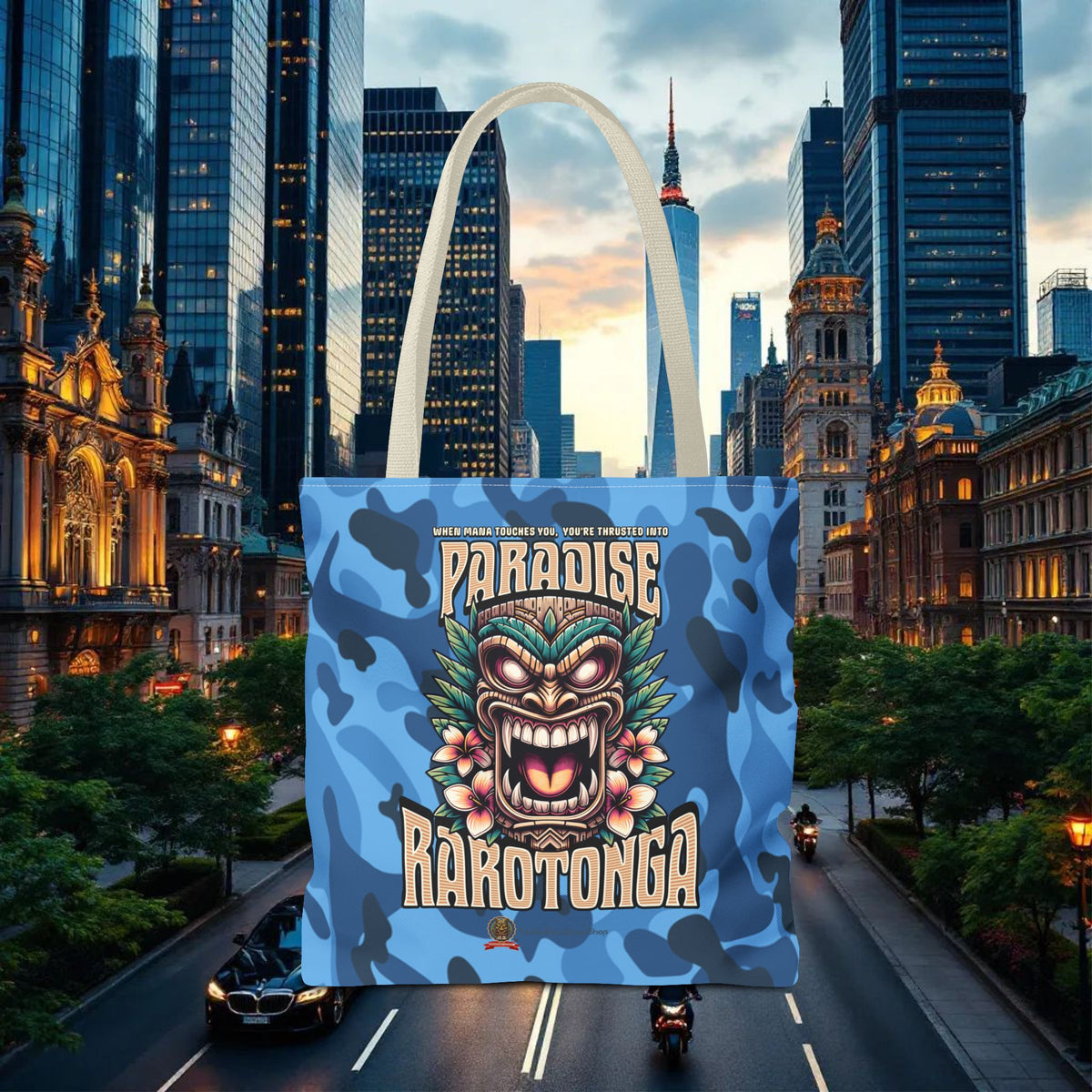 Tote Bag - 'Paradise Rarotonga'