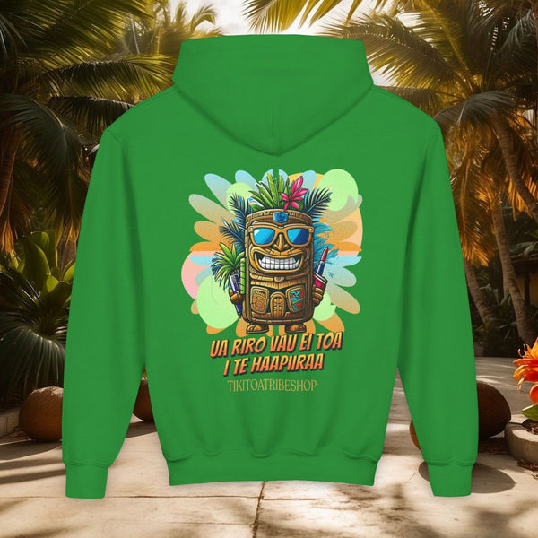 THE TIKI SPIRIT - Thick hooded sweatshirt for youth